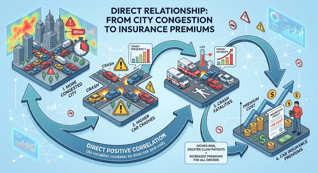 Car Insurance Premium Impact: Car Crash Data San Antonio vs Laredo
